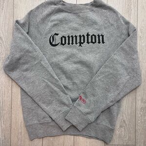 SSUR “Compton” Crewneck Sweatshirt Men’s Small Gray